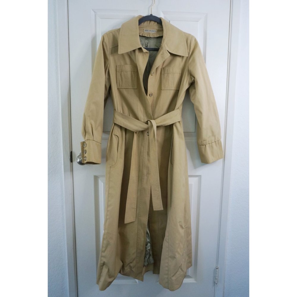 Vintage Domino New York Trench Coat